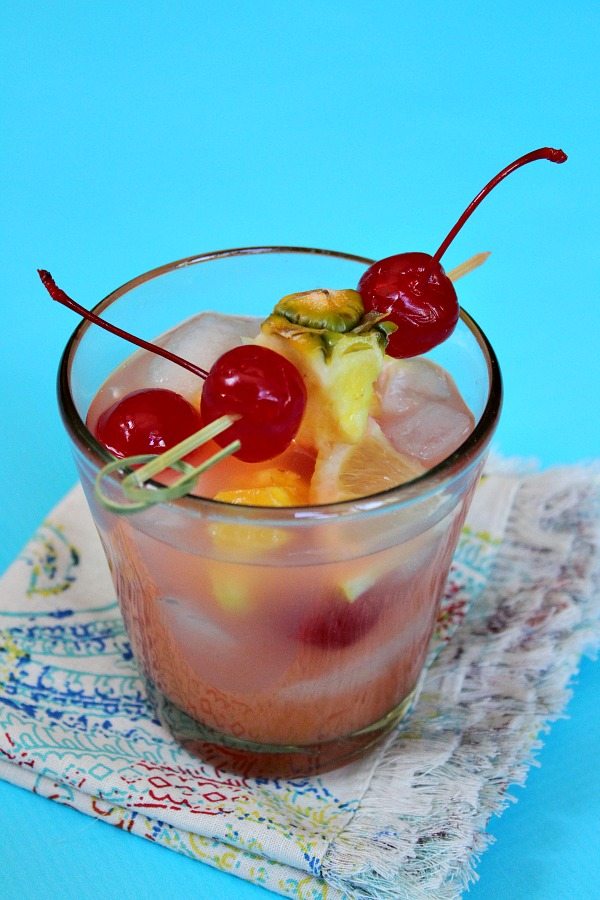 Shark Attack #cocktail #recipe - RecipeGirl.com