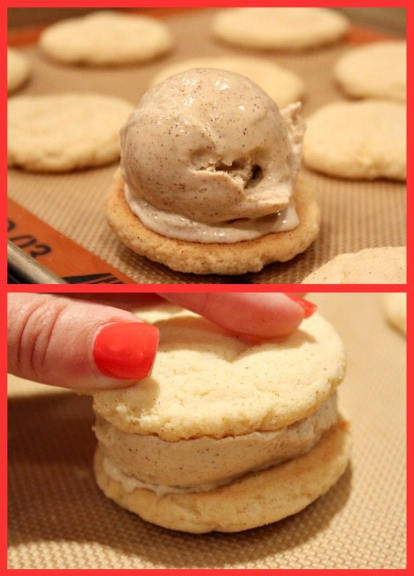 Snickerdoodle Ice Cream Sandwiches Recipe