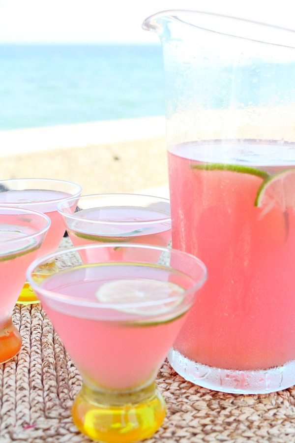 Beach House Cosmos - recipe from RecipeGirl.com