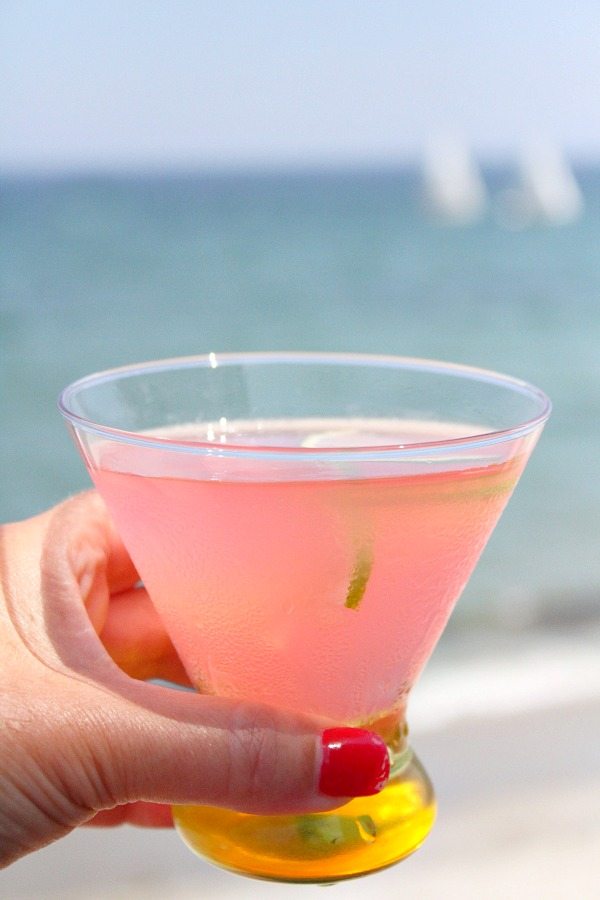 Beach House Cosmos - recipe from RecipeGirl.com