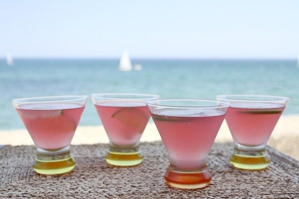 Beach House Cosmos - recipe from RecipeGirl.com