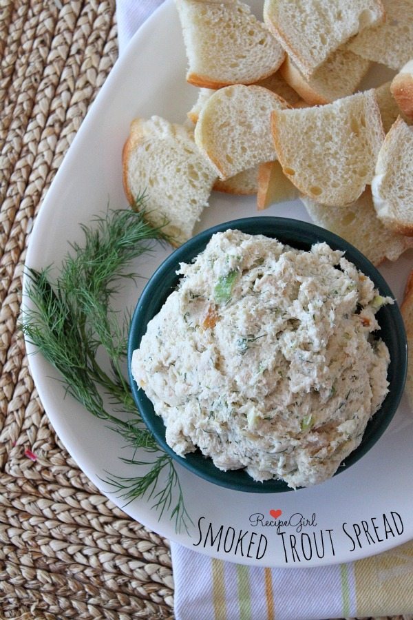 Smoked Trout Spread #recipe - RecipeGirl.com