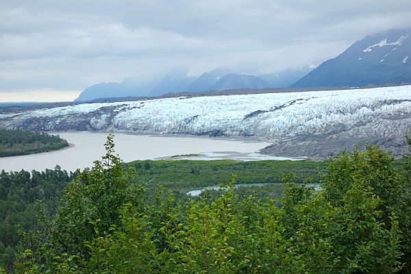 Child's Glacier from Above