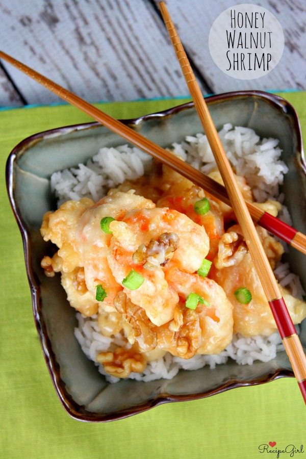 Honey Walnut Shrimp #recipe - RecipeGirl.com