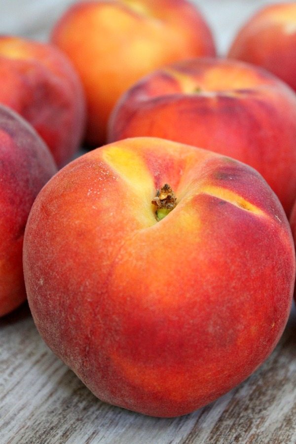 Fresh peaches