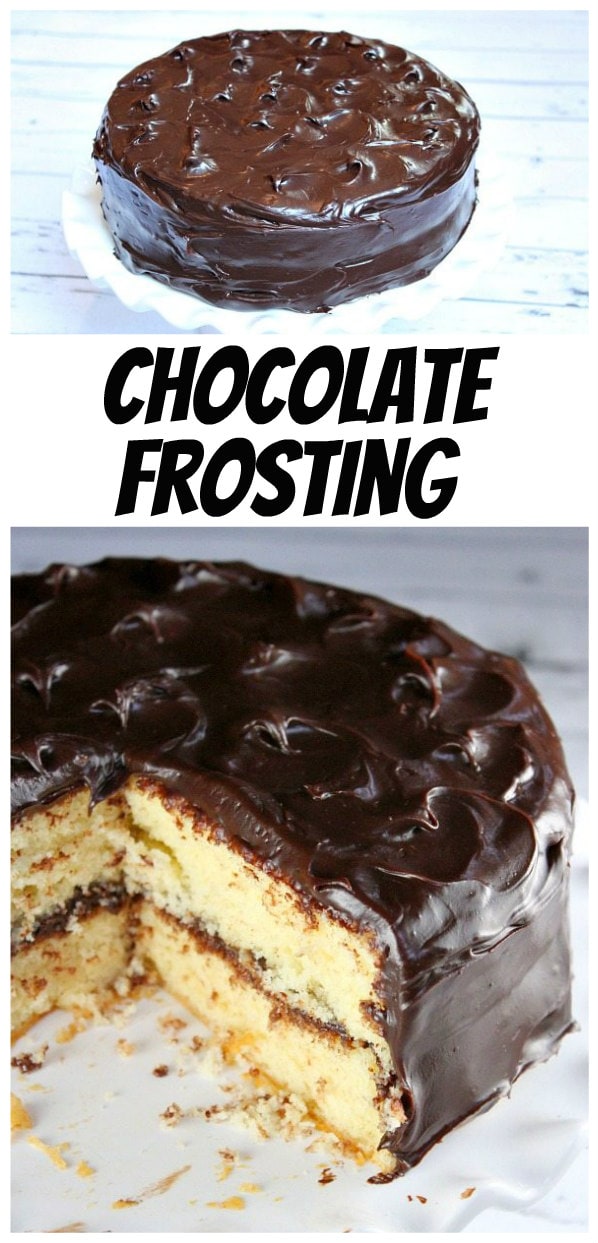 Chocolate frosting