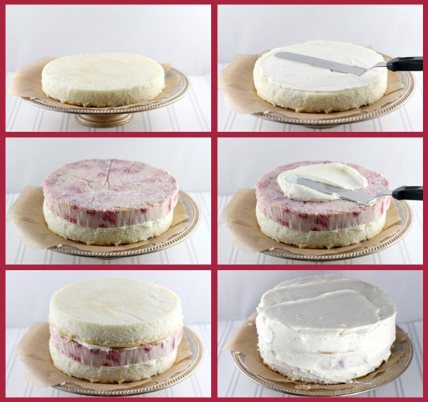 How to make a Raspberry Cheesecake Cake