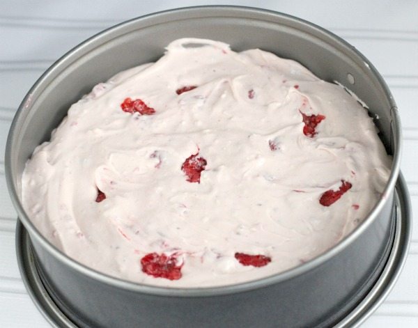 Raspberry Cheesecake batter
