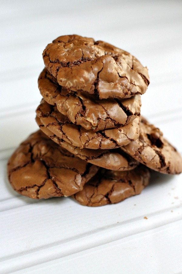 Chocolate Toffee Cookies #recipe - RecipeGirl.com