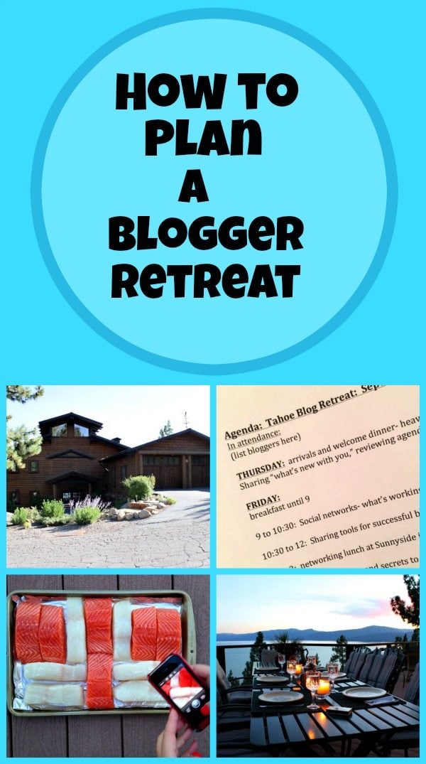 How to Plan a Retreat for Bloggers