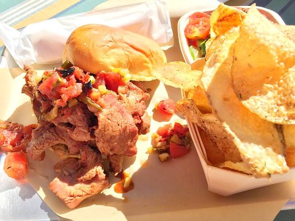 Ritz Carlton Tri Tip Sandwich