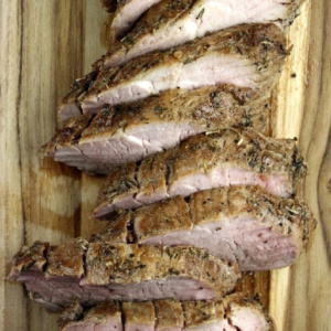 Sweet and Spicy Pork Tenderloin Pinterest Pin