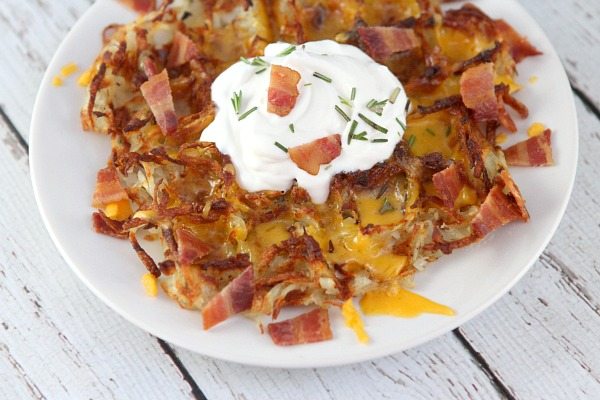 Waffle Iron Hash Browns