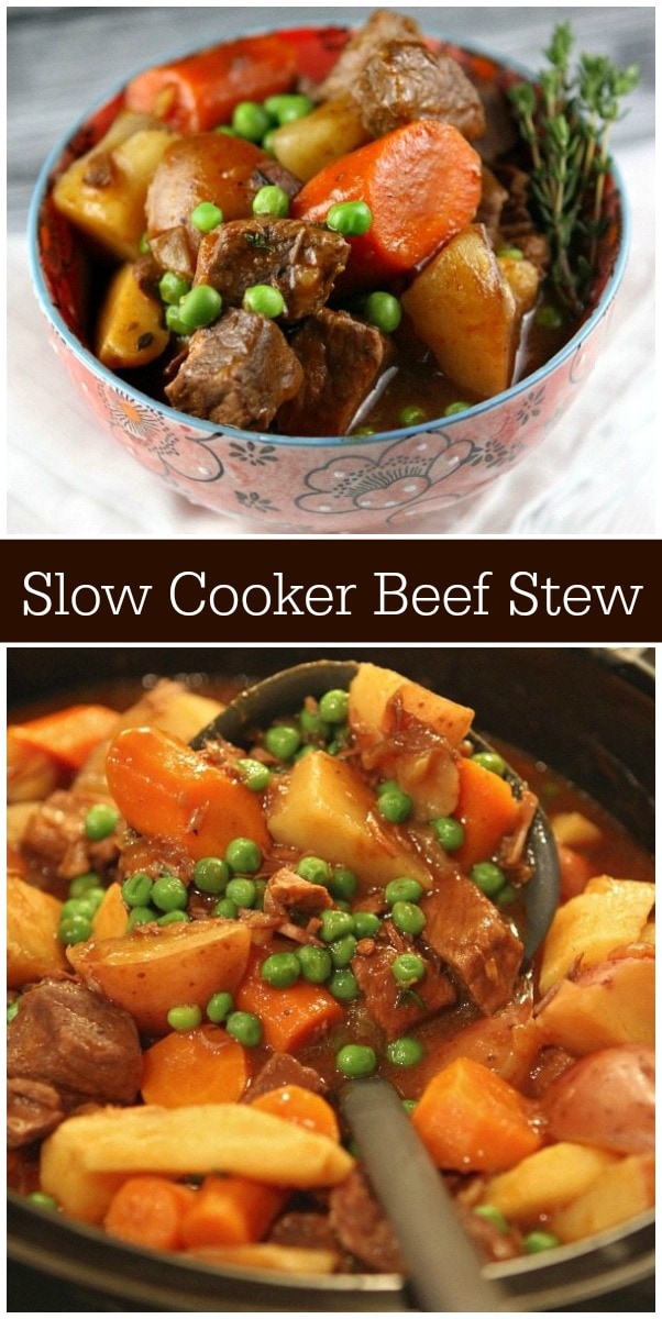 Slow Cooker Beef Stew Recipe RecipeGirl