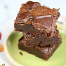 Milk Chocolate Truffle Brownies