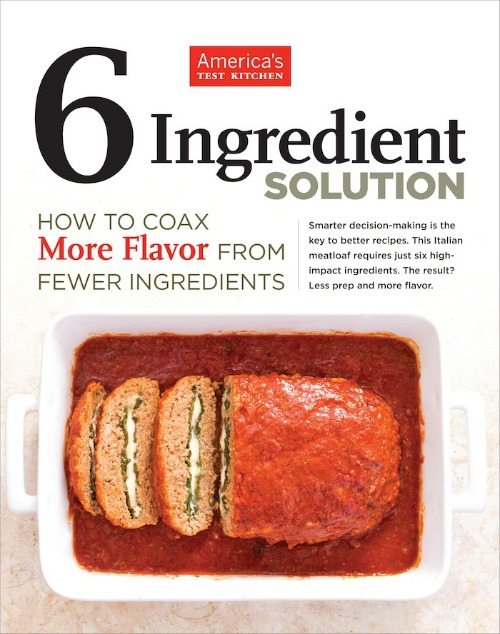 6 Ingredient Solution cookbook cover