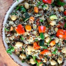 Roasted Vegetable Quinoa