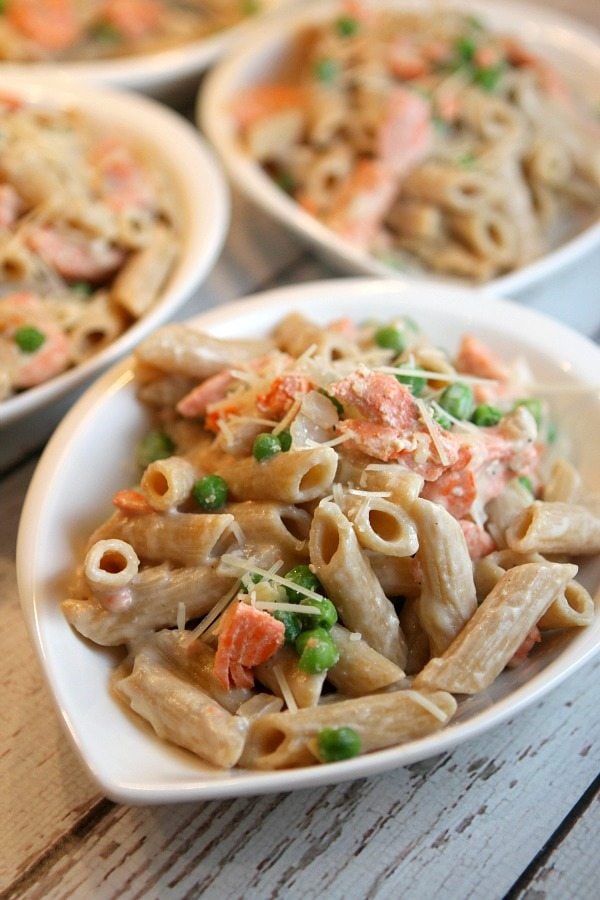 Salmon Pasta 