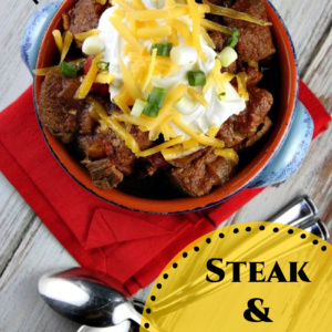 Steak and Beer Chili Recipe Pin