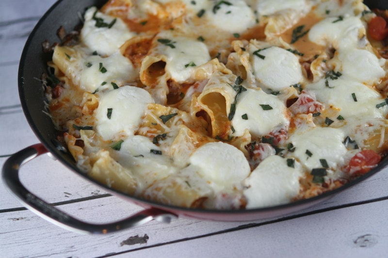 Easy Skillet Lasagna