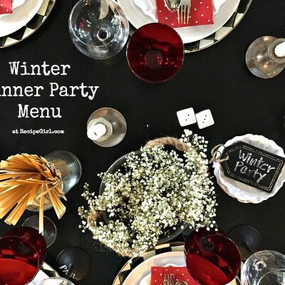 Winter Dinner Party Menu