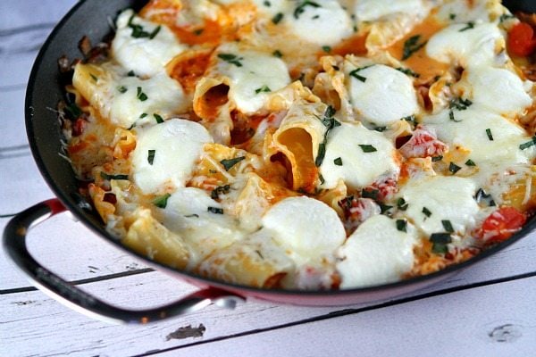 easy skillet lasagna