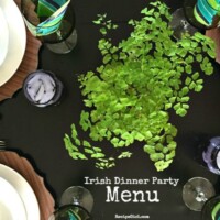 Irish Dinner Party Menu