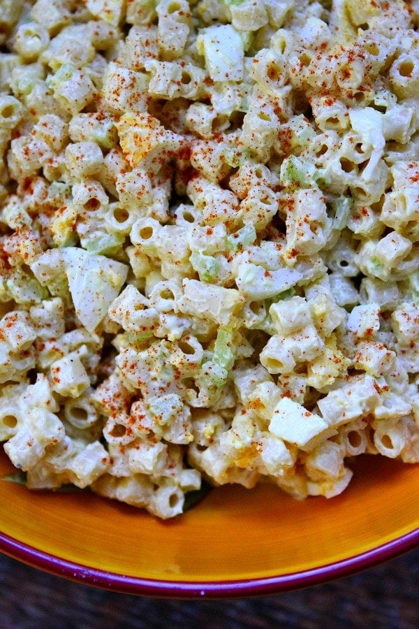 old fashioned macaroni salad with black olives old fashioned macaroni salad with black olives