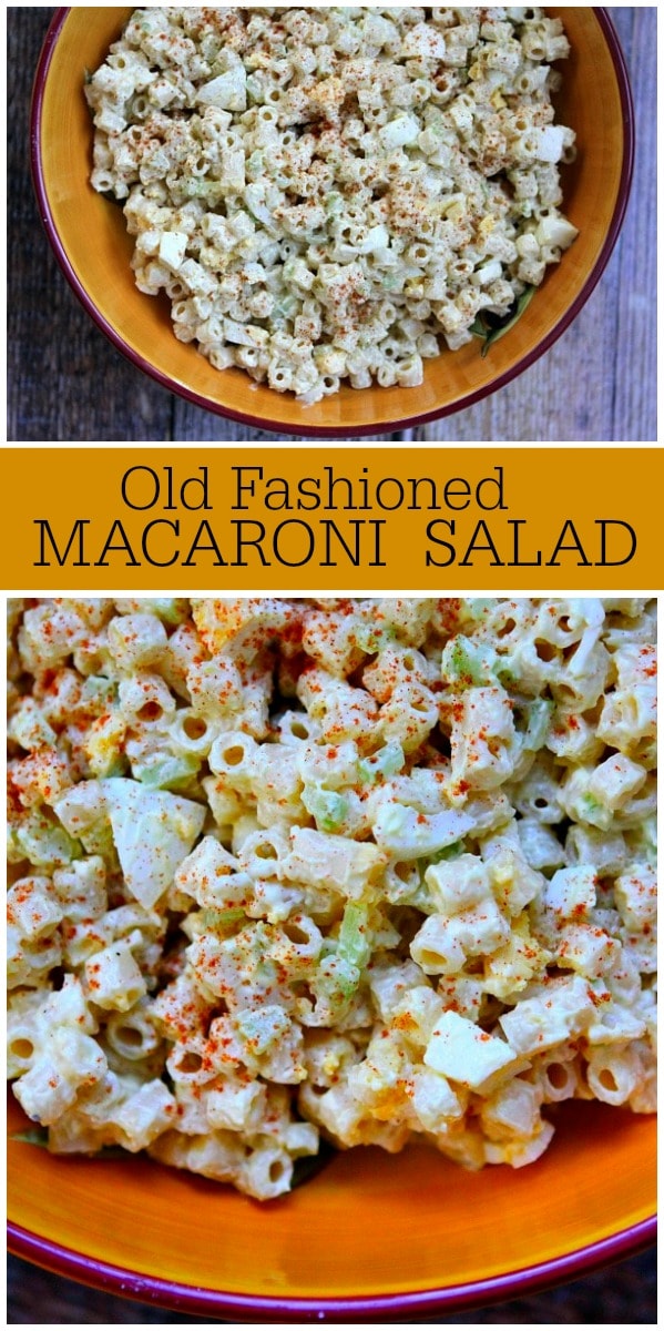 Old Fashioned Macaroni Salad