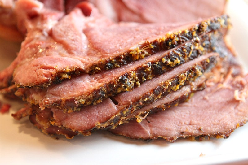 Sliced Slow Cooker Cider Ham