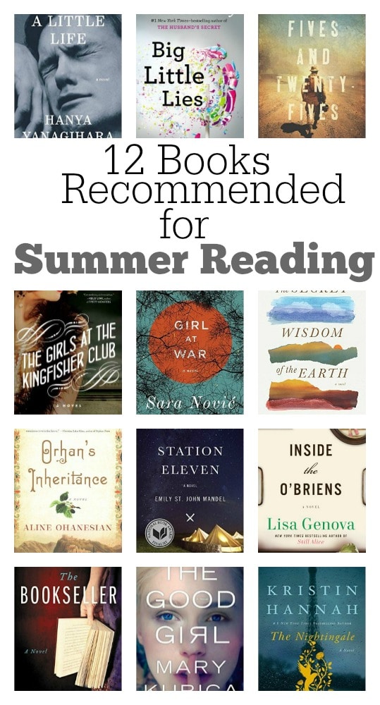 12 Books Recommended for Summer Reading