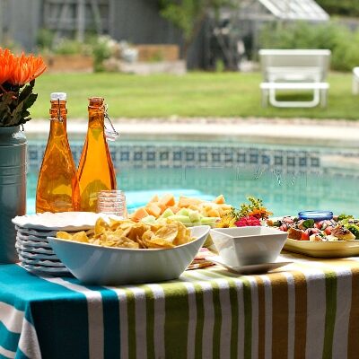 Pool Party Menu | RecipeGirl.com