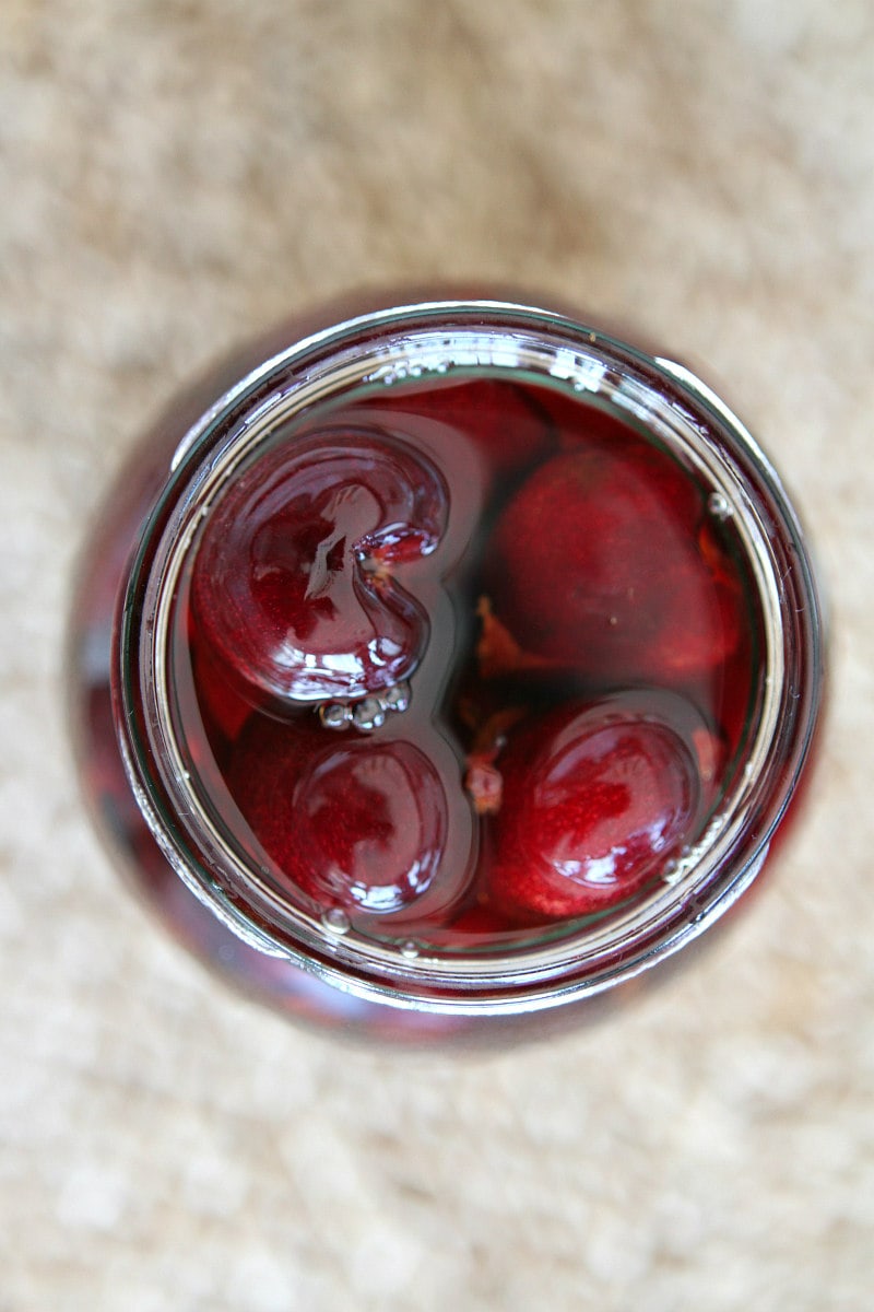 Boozy Bourbon Cherries