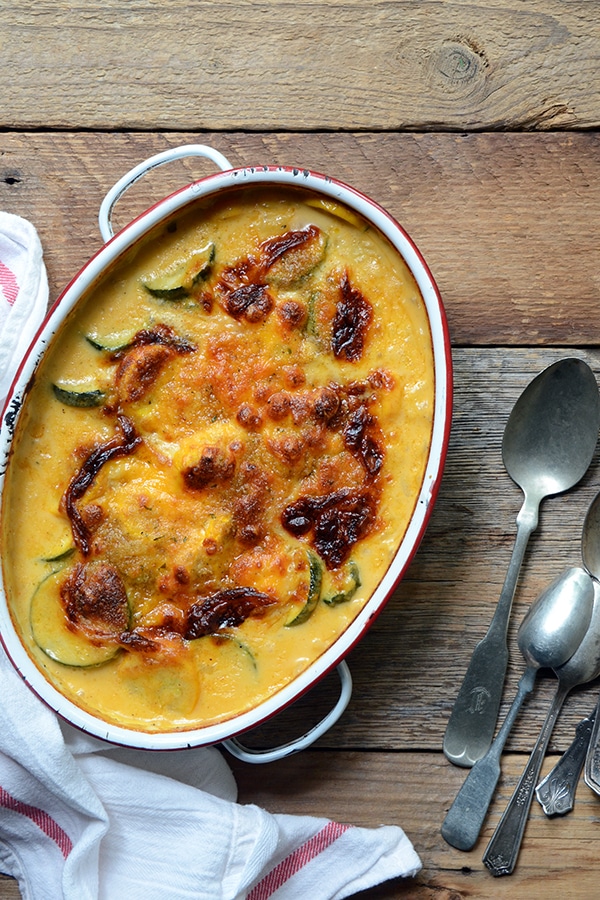 Cheesy Summer Squash Gratin 3