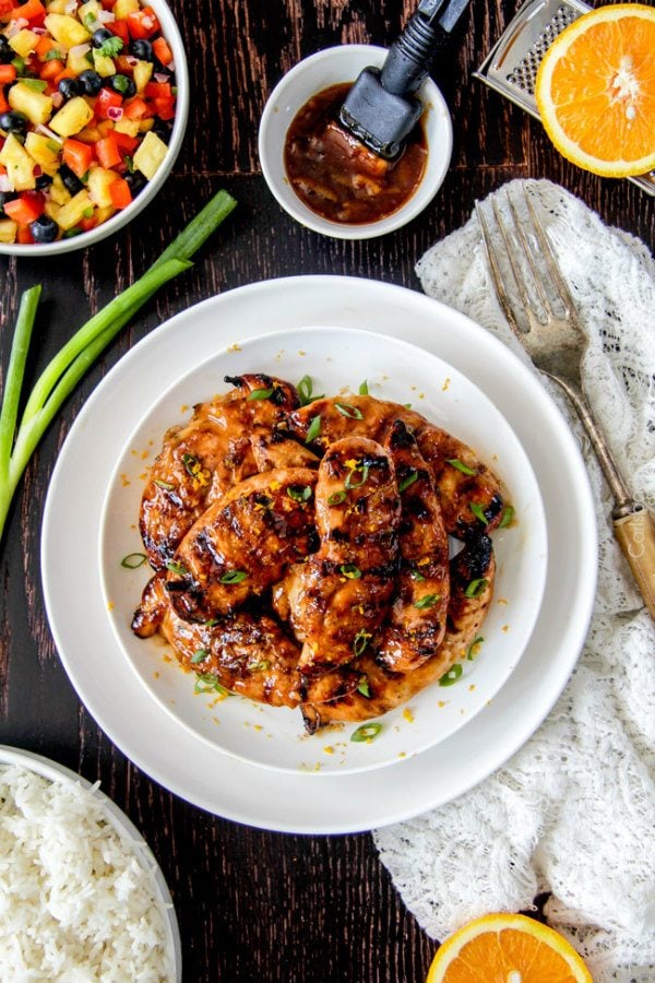 Honey Sriracha Orange Chicken - Recipe Girl