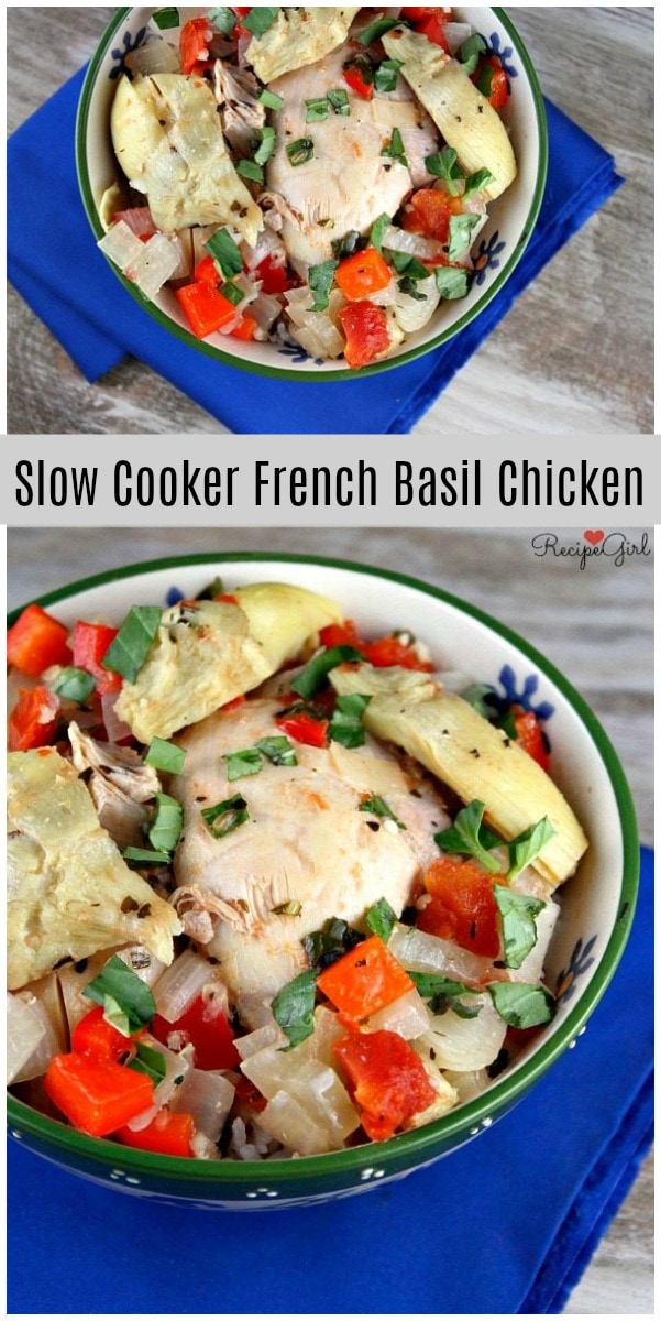 Slow Cooker French Basil Chicken Recipe Girl