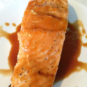 pinterest pin for salmon marinade