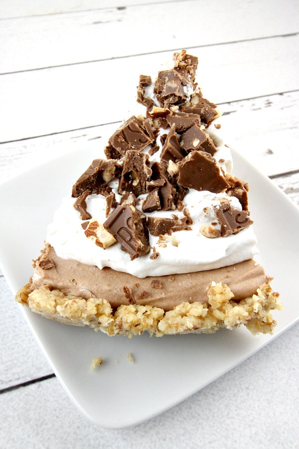 Candy Bar Pie Recipe - RecipeGirl