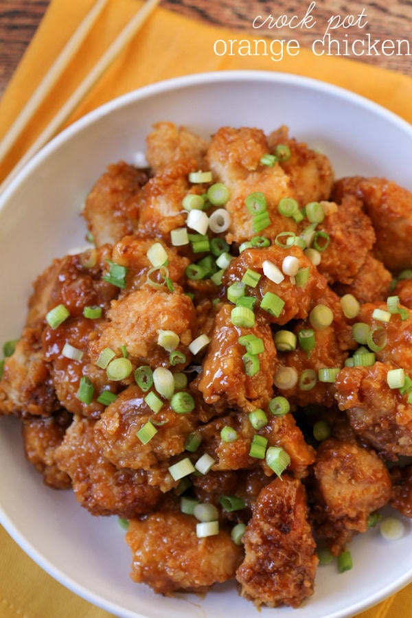 Crock Pot Orange Chicken