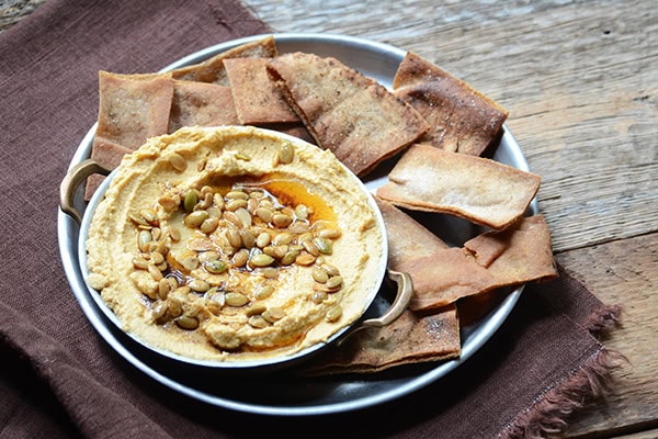 Roasted Butternut Squash Hummus 