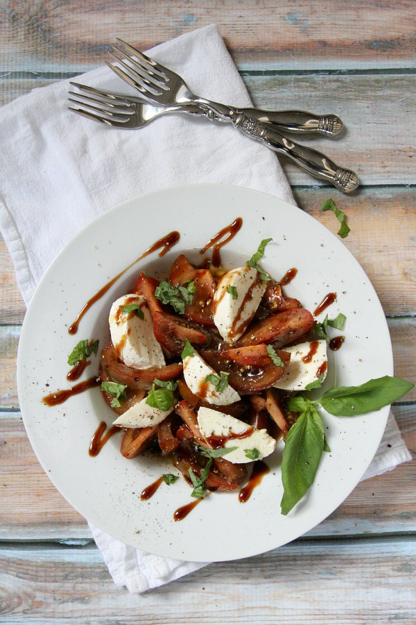 Fresh Mozzarella and Kumato Tomato Salad