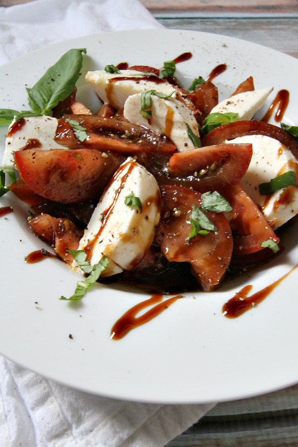 Fresh Mozzarella and Kumato Tomato Salad