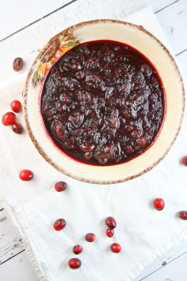 Sherry Triple Berry Cranberry Sauce Recipe