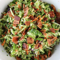 bacon and brussels sprouts salad