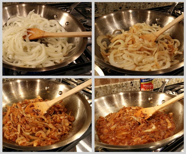 Marsala Caramelized Onions