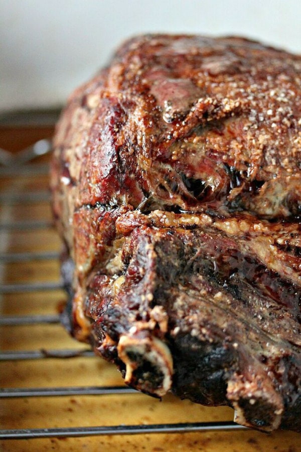 Rib Roast with Red Wine Au Jus Recipe