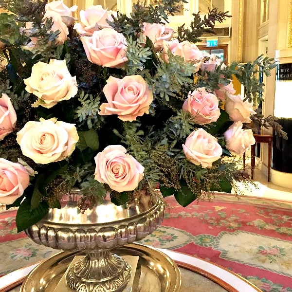 Ritz London Lobby Flowers