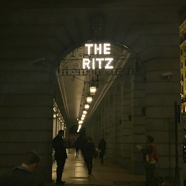 Ritz London at Night