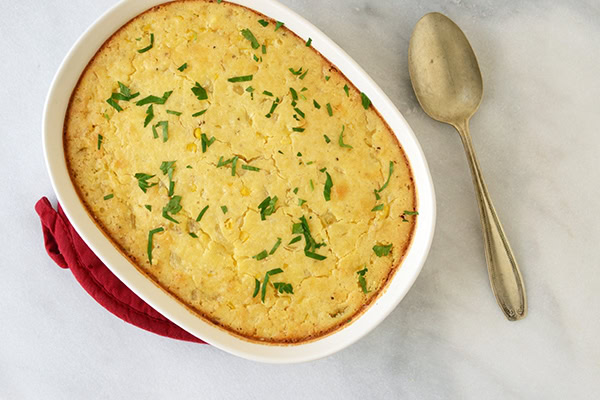 Southern Savory Corn Pudding 1