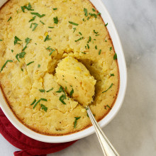 Southern Savory Corn Pudding